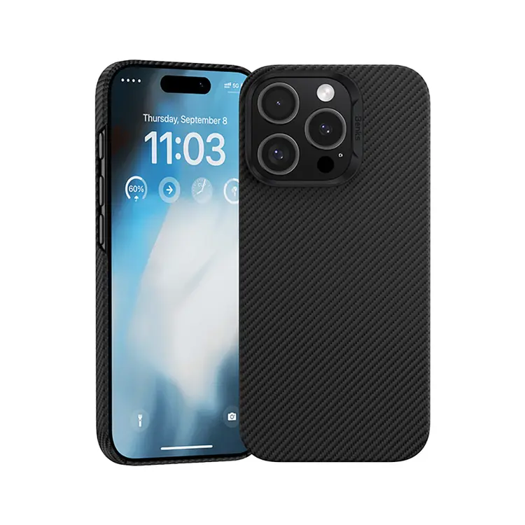 iPhone 16 Pro Max MagSafe Uyumlu Kevlar Fiber Kılıf - Benks ArmorAir 600D