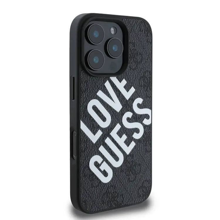 iPhone 16 Pro Max Kılıf, Lisanslı Guess Big Love Tasarım - Guess