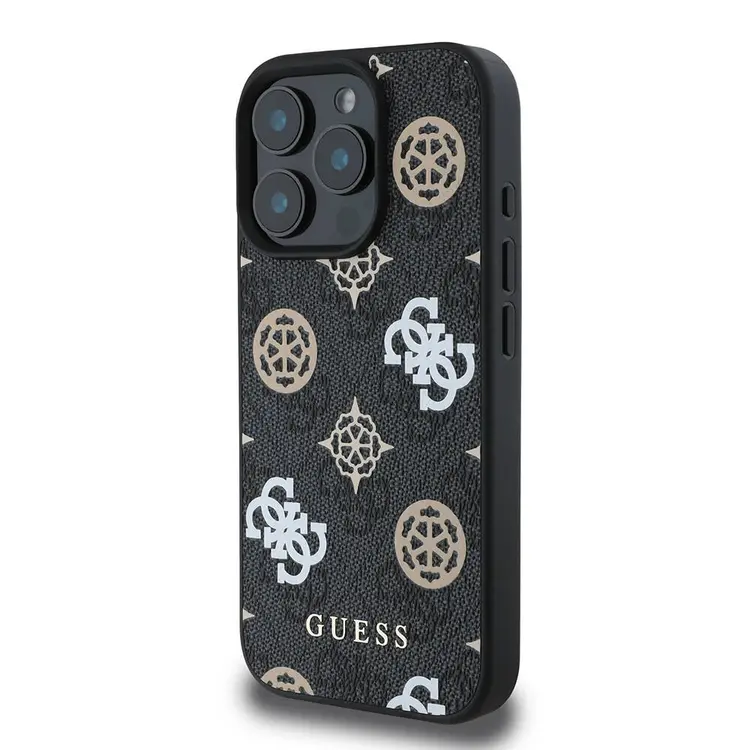 iPhone 16 Pro Max MagSafe Uyumlu 4G Desenli Kılıf - Guess Peony