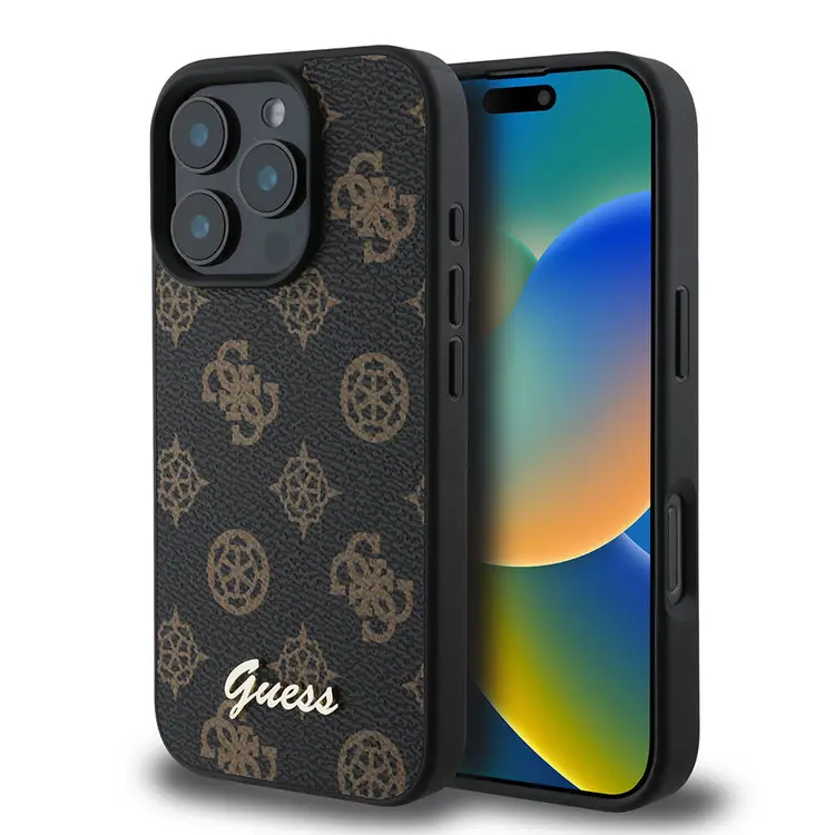 iPhone 16 Pro Max MagSafe Uyumlu Lisanslı Kılıf - Guess Peony