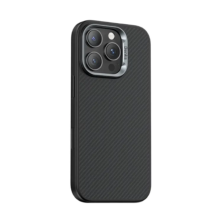 iPhone 16 Pro Max MagSafe Uyumlu Kevlar Kılıf - Benks Hybrid ArmorPro
