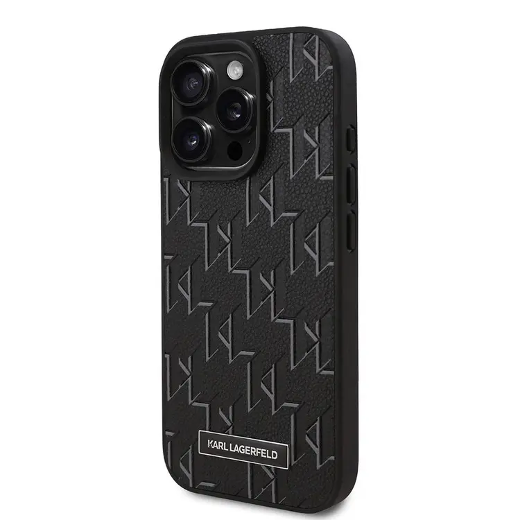 iPhone 16 Pro Max MagSafe Uyumlu Kılıf - Karl Lagerfeld KL Hot Stamp