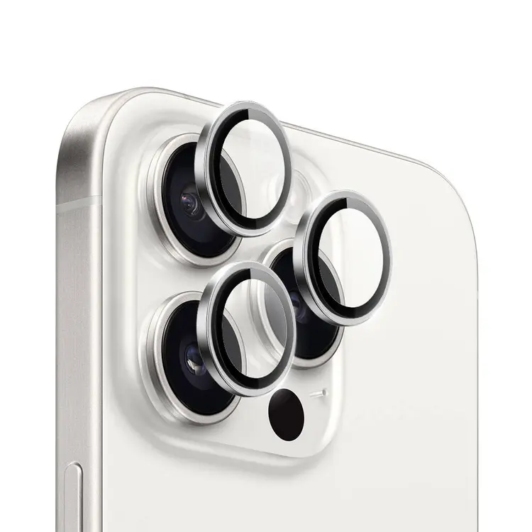 iPhone 16 Pro Safir Kamera Lens Koruyucu - Wiwu LG-003