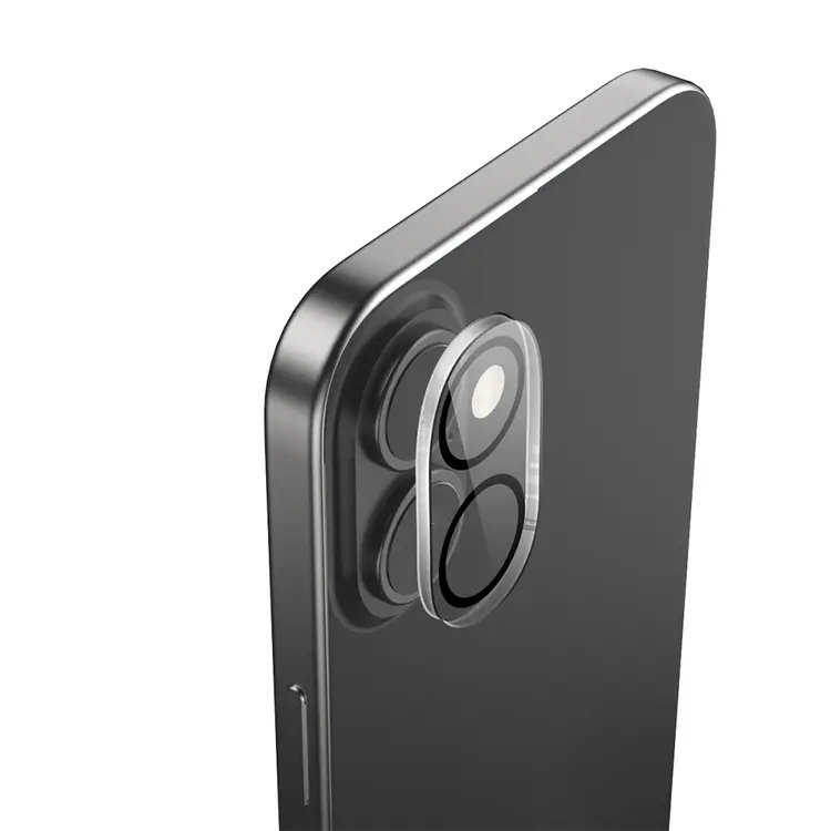 iPhone 16 Kamera Lens Koruyucu, Şeffaf ve Ultra İnce - Raptic Glass