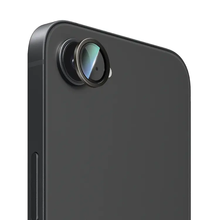 iPhone 16e Kamera Lens Koruyucu, Yansıma Önleyici - CaseWorld Alloy