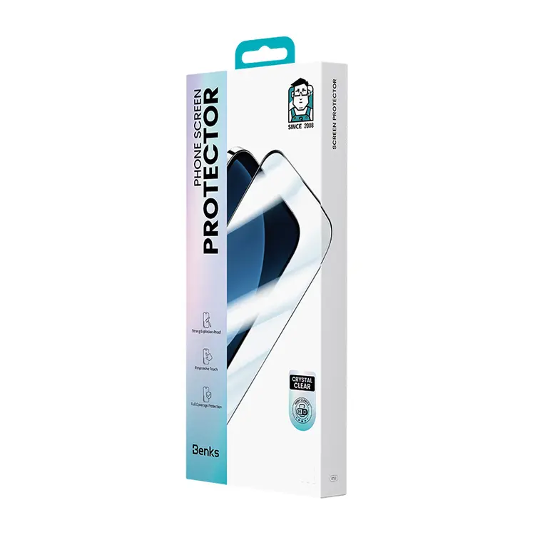 iPhone 17 Air Temperli Cam Ekran Koruyucu, 0.3 mm - Benks Ultra Shield