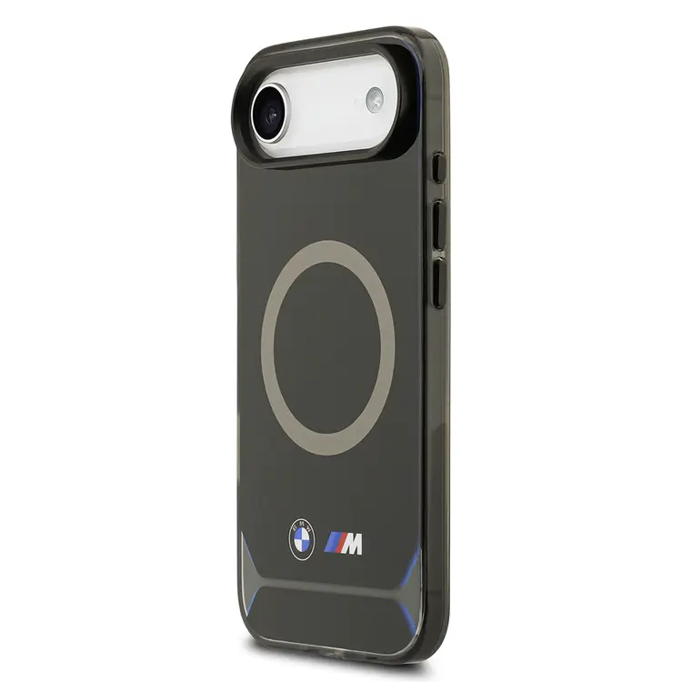Apple iPhone 17 Air Kılıf BMW Orjinal Lisanslı M-safe Şarj Özellikli Metal Buton Tasarımlı IML Baskılı M Dizayn Kapak