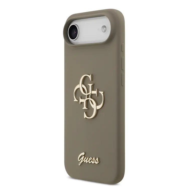 iPhone 17 Air Kılıf, Grained Yazı Logolu Kapak - Guess