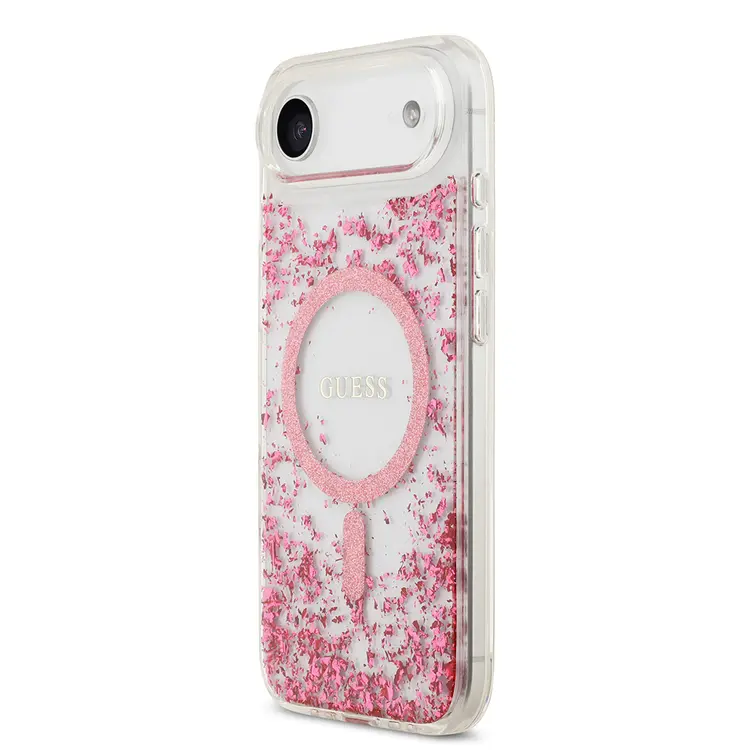 iPhone 17 Air MagSafe Uyumlu Şeffaf Kılıf - Guess Lisanslı