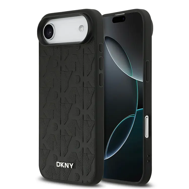 iPhone 17 Air MagSafe Uyumlu 3D Grid Desenli Kılıf - DKNY