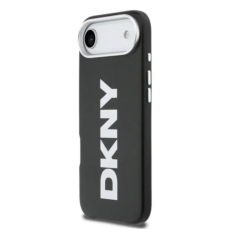 iPhone 17 Air MagSafe Uyumlu PU Kılıf - DKNY Büyük Dikey Logolu
