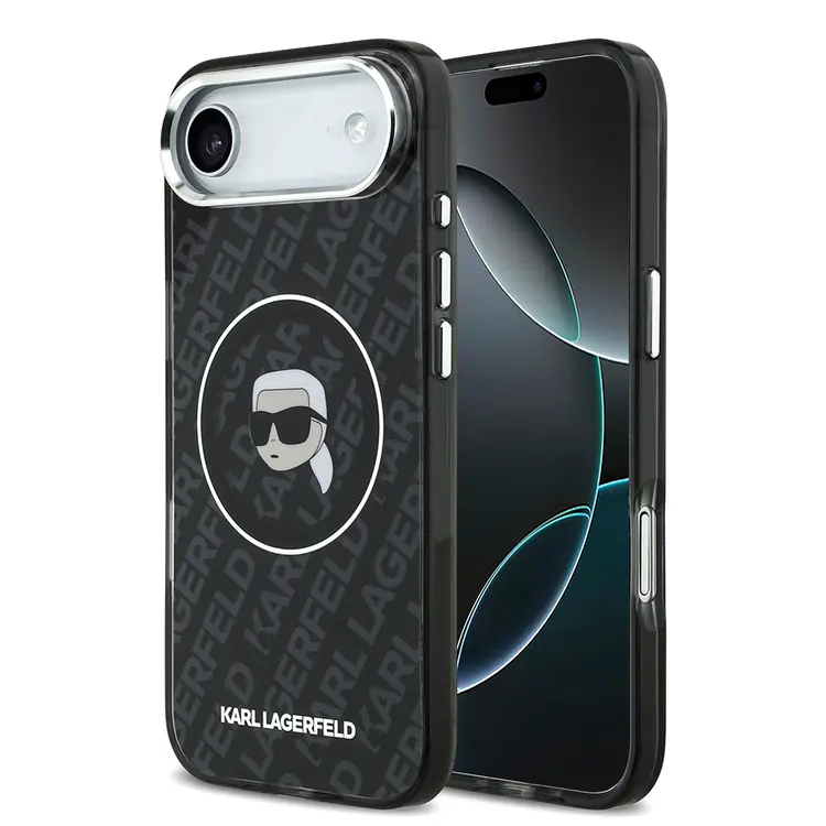 Apple iPhone 17 Air Kılıf Karl Lagerfeld Orjinal Lisanslı IML Baskılı KL Heads Kapak