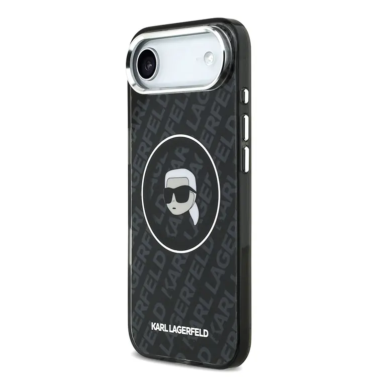 Apple iPhone 17 Air Kılıf Karl Lagerfeld Orjinal Lisanslı IML Baskılı KL Heads Kapak