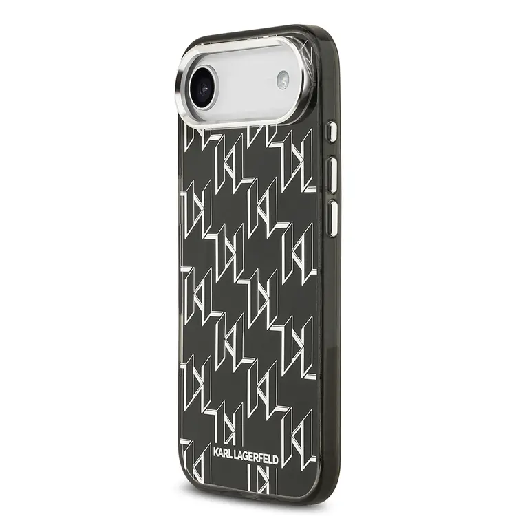 Apple iPhone 17 Air Kılıf Orjinal Lisanslı M-safe Şarj Özellikli Karl Lagerfeld IML Baskılı Monogram Dizayn Kapak