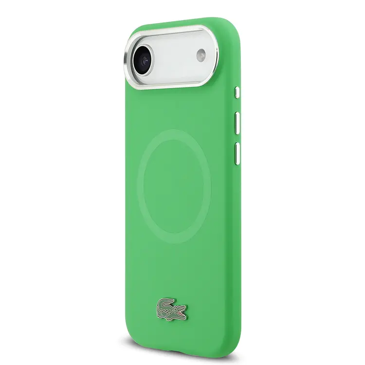 iPhone 17 Air MagSafe Uyumlu Silikon Kılıf - Lacoste Lisanslı