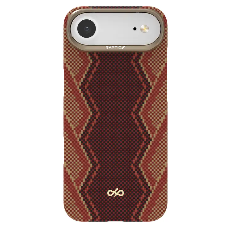 iPhone 17 Air MagSafe Uyumlu Aramid Fiber Kılıf - Raptic Aramid Skin Bionic