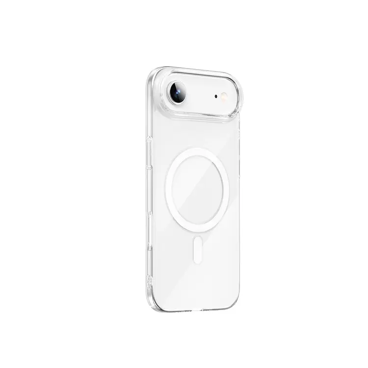iPhone 17 Air MagSafe Uyumlu Şeffaf Sert PC Kılıf - Wiwu YXK-207 Invisible Pro