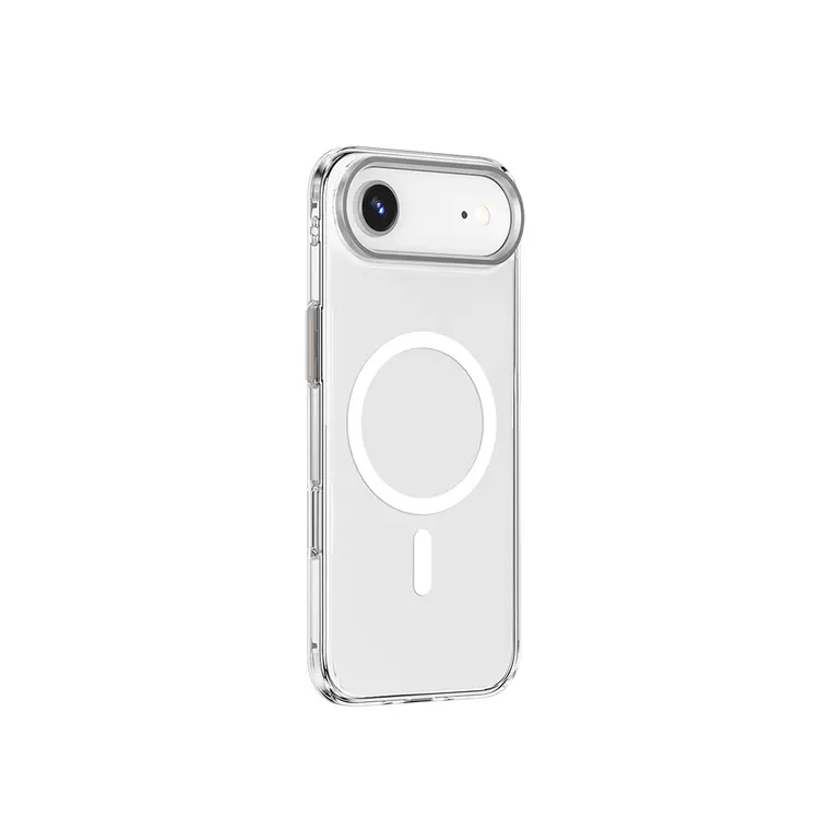 iPhone 17 Air MagSafe Uyumlu Şeffaf Sert PC Kılıf - Wiwu YXK-208 Invisible