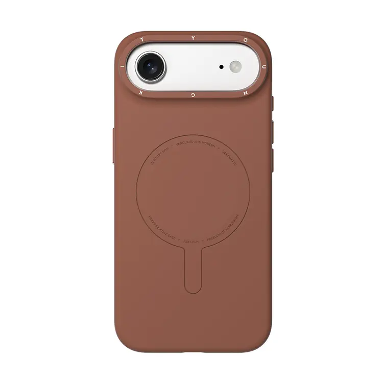 iPhone 17 Air MagSafe Uyumlu Silikon Kılıf - Youngkit Morandi