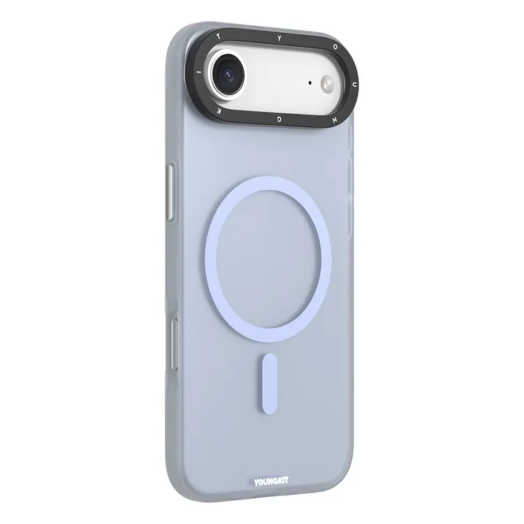 iPhone 17 Air MagSafe Uyumlu Şeffaf Kılıf - Youngkit Hidden Sand
