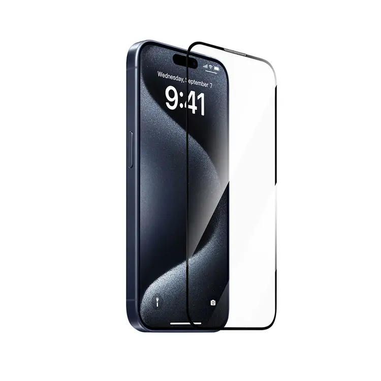 iPhone 17 Air Temperli Cam Ekran Koruyucu, Kolay Uygulama Aparatlı - Wiwu SQ-008