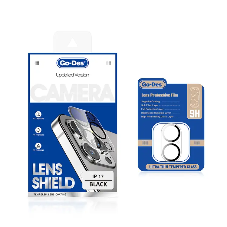 iPhone 17 Kamera Lens Koruyucu - Go Des Lens Shield CL-14
