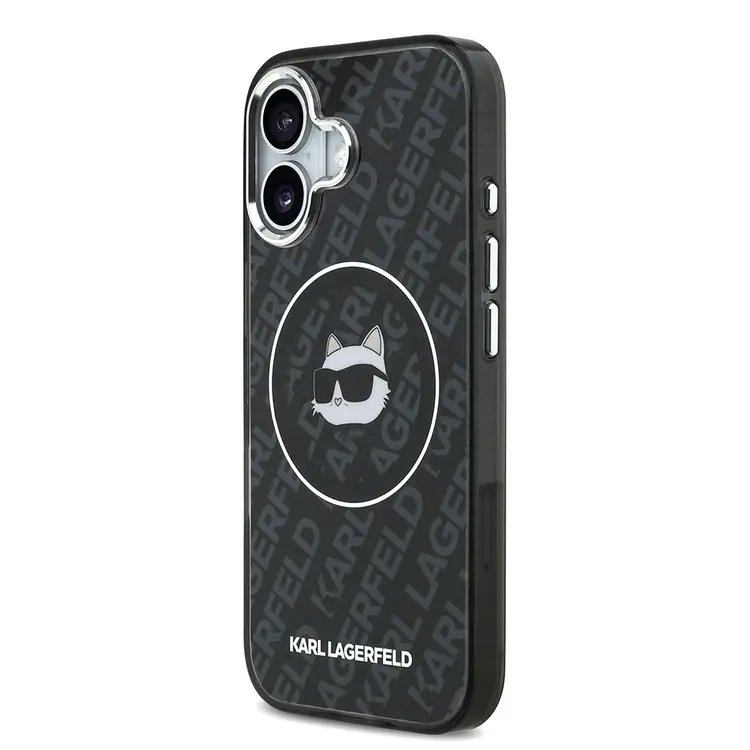 Apple iPhone 17 Kılıf Karl Lagerfeld Orjinal Lisanslı IML Baskılı Choupette Heads Kapak