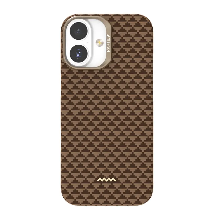iPhone 17 MagSafe Uyumlu Aramid Fiber Kılıf - Raptic Aramid Skin Origin