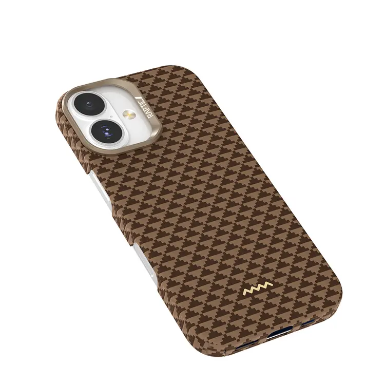 iPhone 17 MagSafe Uyumlu Aramid Fiber Kılıf - Raptic Aramid Skin Origin