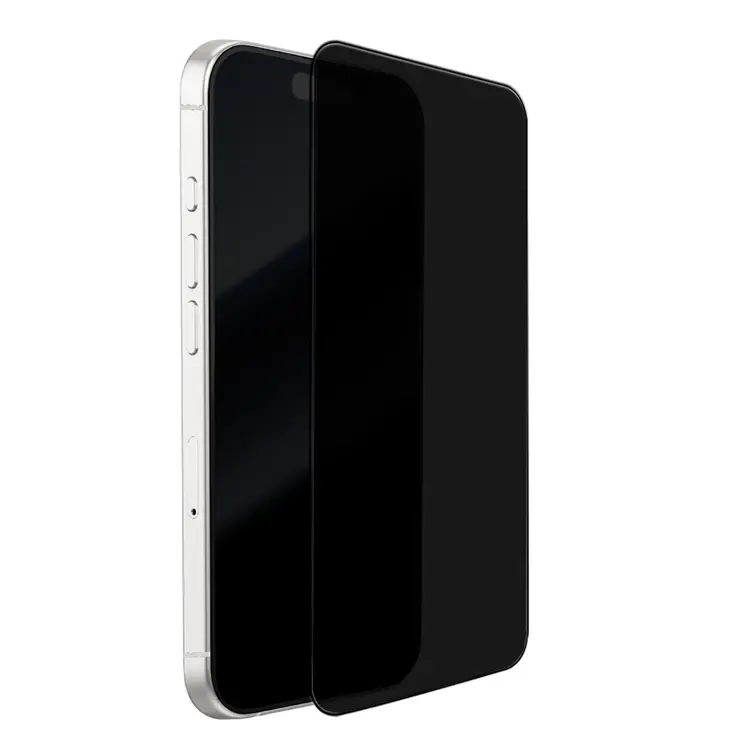 Apple iPhone 17 Mohseven M7 Privacy Sapphire Coating Temperli Cam Ekran Koruyucu + Kolay Uygulama Aparatı