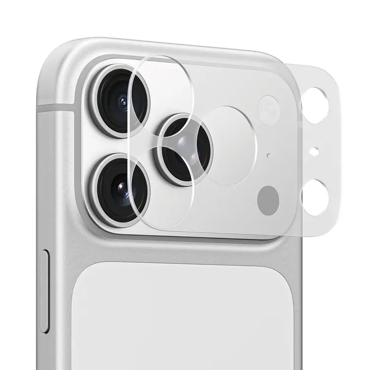 iPhone 17 Pro Kamera Lens Çerçeve Koruyucu, Parmak İzi Tutmayan - Amazingthing