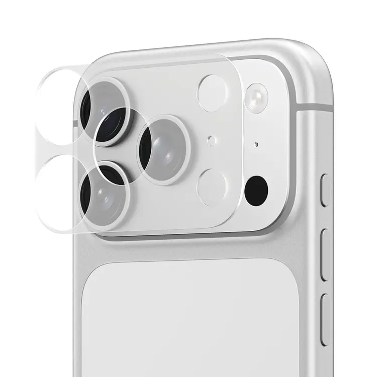 iPhone 17 Pro Kamera Lens Çerçeve Koruyucu, Parmak İzi Tutmayan - Amazingthing
