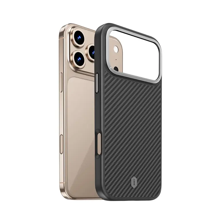 iPhone 17 Pro MagSafe Uyumlu Aramid Fiber Kılıf - Wiwu Defense Ultra DCC-205