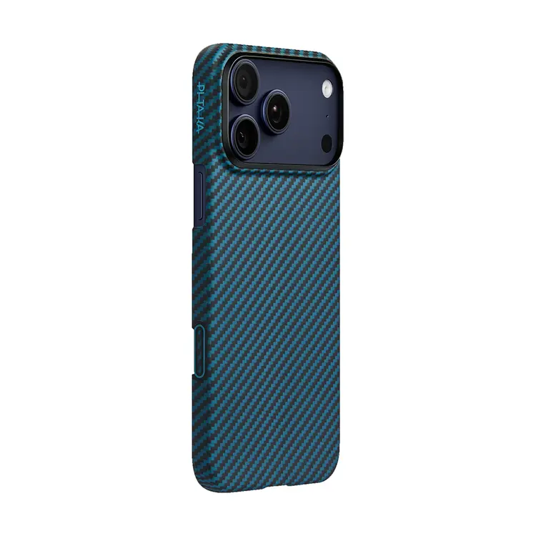 iPhone 17 Pro MagSafe Uyumlu Aramid Fiber Kılıf - Pitaka Ultra-Slim