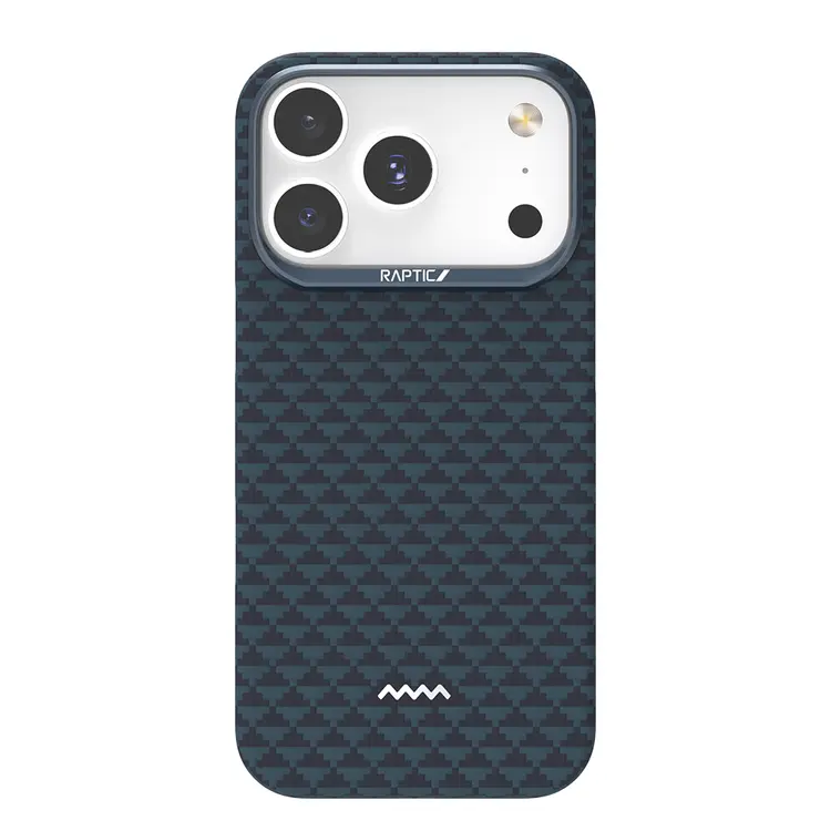 iPhone 17 Pro MagSafe Uyumlu Aramid Fiber Kılıf - Raptic Skin Origin