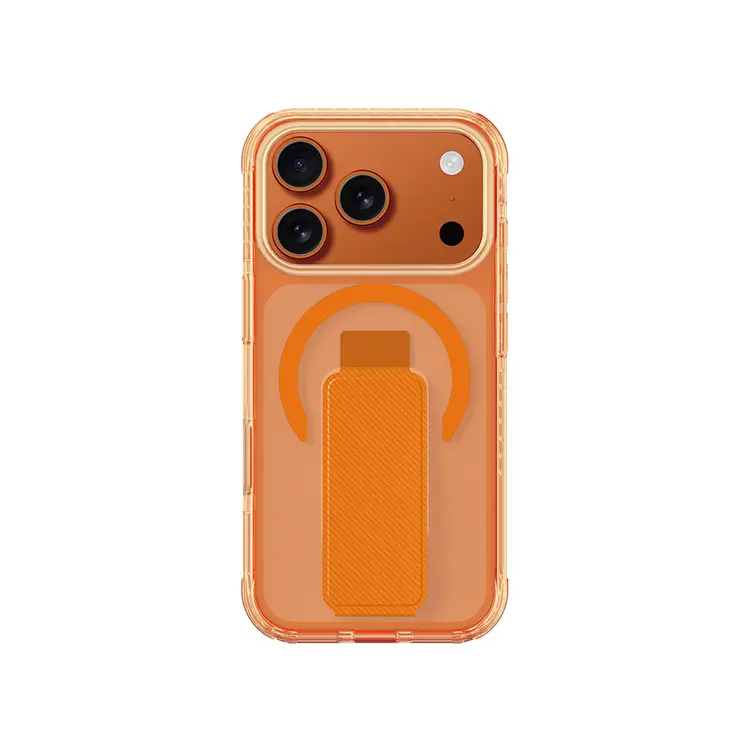 Apple iPhone 17 Pro Kılıf M-safe Şarj Özellikli Standlı Amazingthing Titan Pro Plus Kapak
