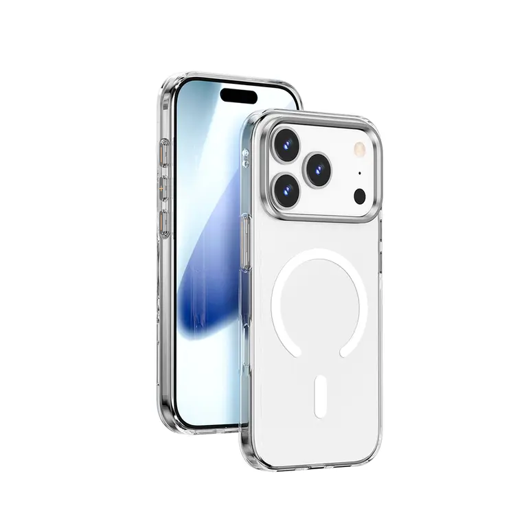 iPhone 17 Pro MagSafe Uyumlu Şeffaf Sert PC Kılıf - Wiwu YXK-208