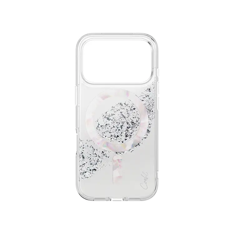iPhone 17 Pro MagSafe Uyumlu Şeffaf Kılıf - Coehl Crystelle