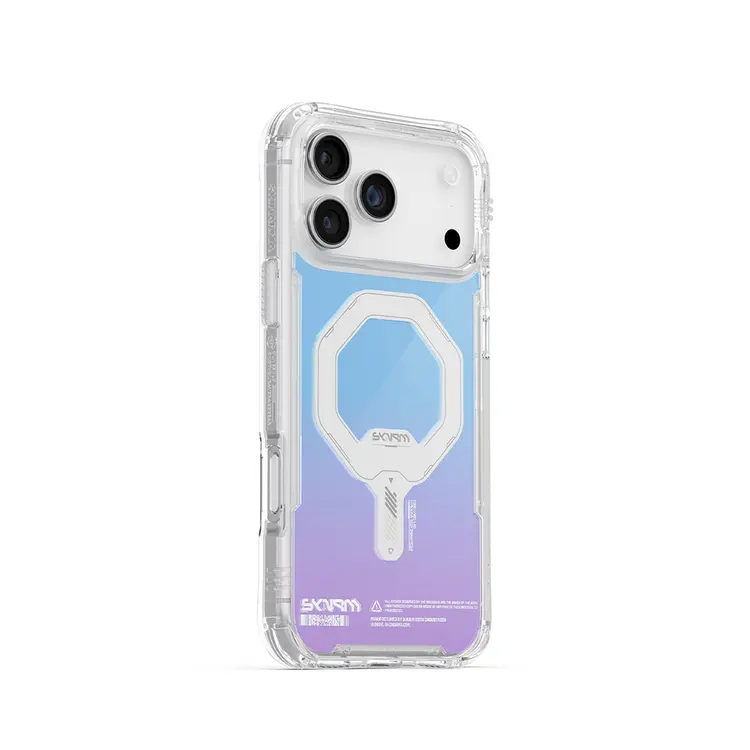 iPhone 17 Pro MagSafe Uyumlu Holografik Kılıf - Skinarma MYST