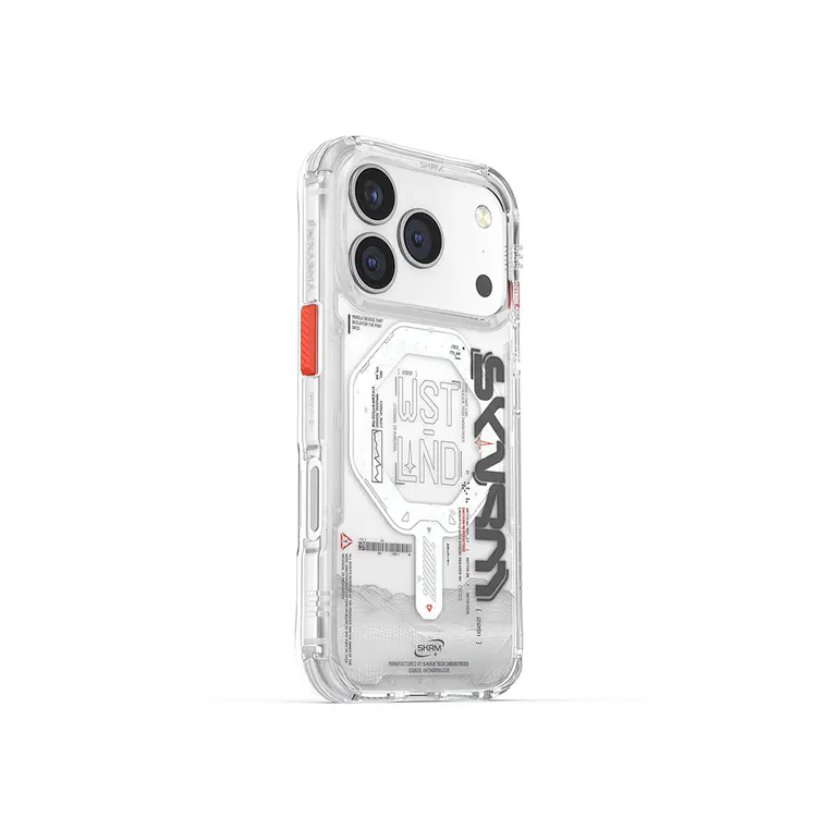 iPhone 17 Pro MagSafe Uyumlu Yazı Desenli Kılıf - Skinarma Sonix