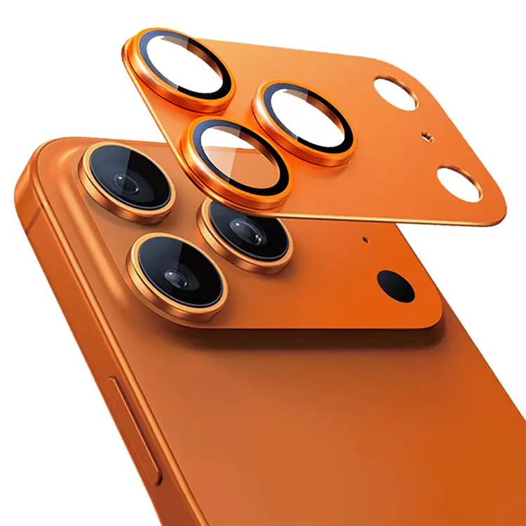 iPhone 17 Pro Max Safir Kamera Lens Koruyucu - Mohseven Alüminyum Kaplamalı