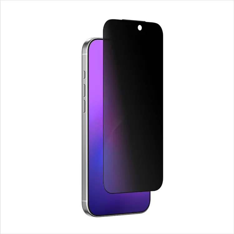 Apple iPhone 17 Pro Max Amazingthing Titan Privacy Parmak İzi Bırakmayan Temperli Cam Ekran Koruyucu