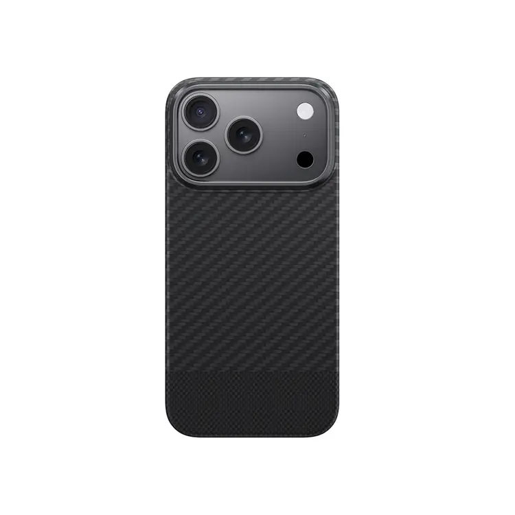 Apple iPhone 17 Pro Max Kılıf M-safe Şarj Özellikli 1500D Aramid Fiber Amazingthing Titan Max Serisi Kapak