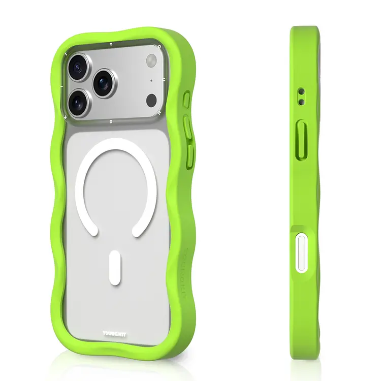 iPhone 17 Pro Max MagSafe Uyumlu Mat Kılıf - Youngkit Wave