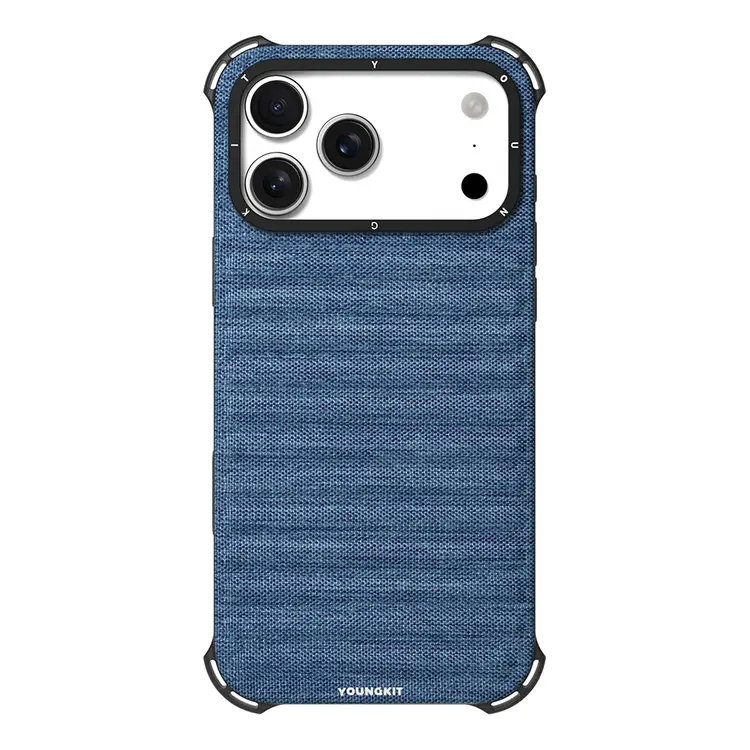 iPhone 17 Pro Max MagSafe Uyumlu Kumaş Kılıf - Youngkit Canvas