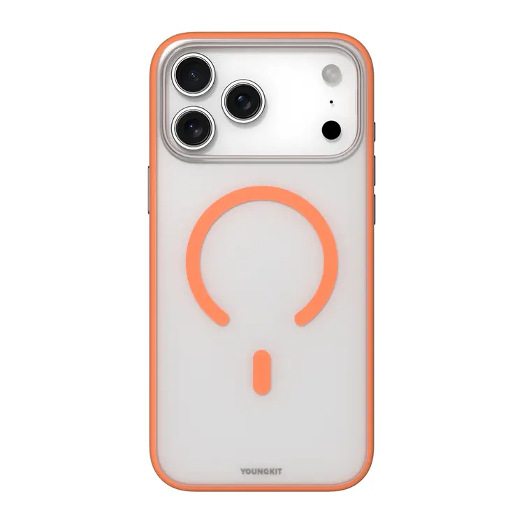 iPhone 17 Pro Max MagSafe Uyumlu Şeffaf Kılıf - Youngkit Clear