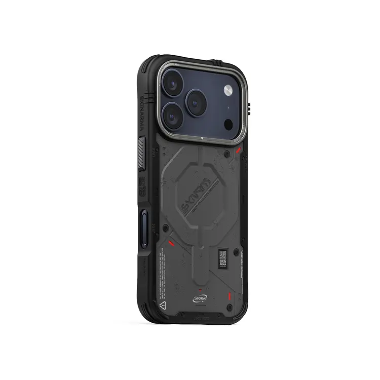 Apple iPhone 17 Pro Max Kılıf M-Safe Şarj Özellikli Airbag Tasarımlı Skinarma Vigor Kapak