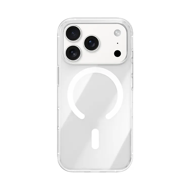 Apple iPhone 17 Pro Max Kılıf M-safe Şarj Özellikli Benks Crystal Serisi Şeffaf Kapak