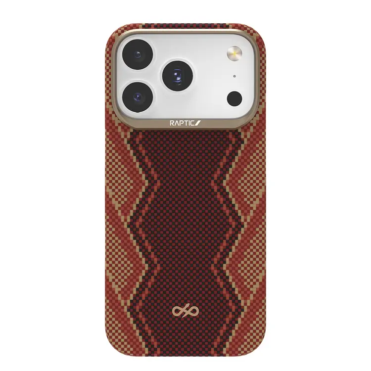 iPhone 17 Pro Max MagSafe Uyumlu Kılıf - Raptic Aramid Skin Bionic
