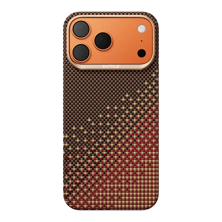 iPhone 17 Pro Max MagSafe Uyumlu Aramid Dokulu Kılıf - Raptic Serenity